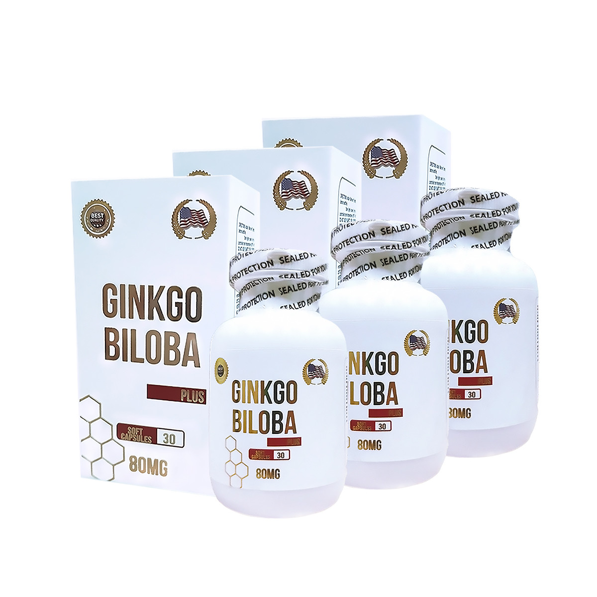 Miniatura 3 de Ginkgo Biloba Plus Americano